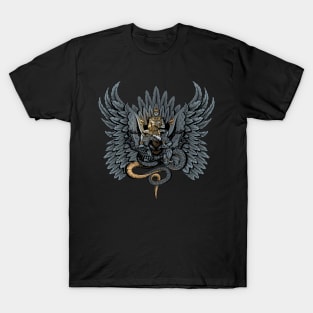 Garuda and Vishnu insignia Balinese style T-Shirt